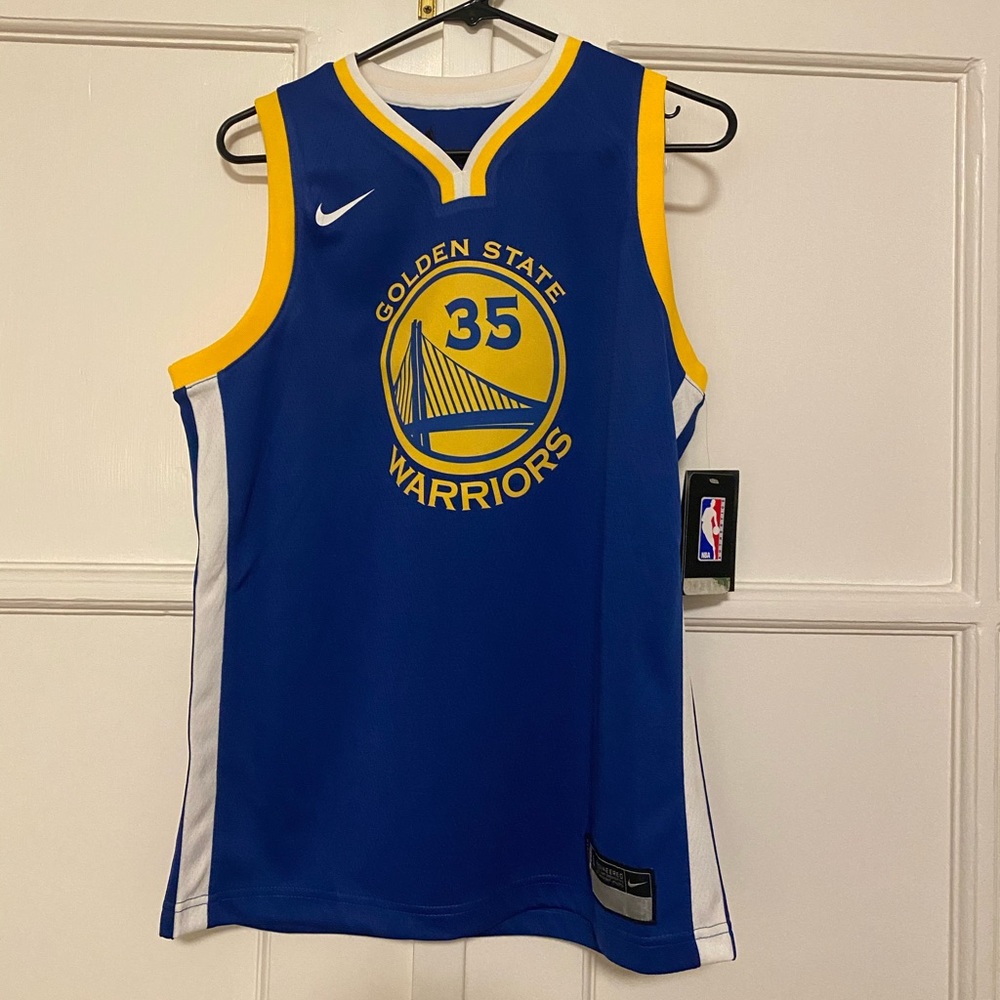Nike authentic Kevin Durant Warriors jersey